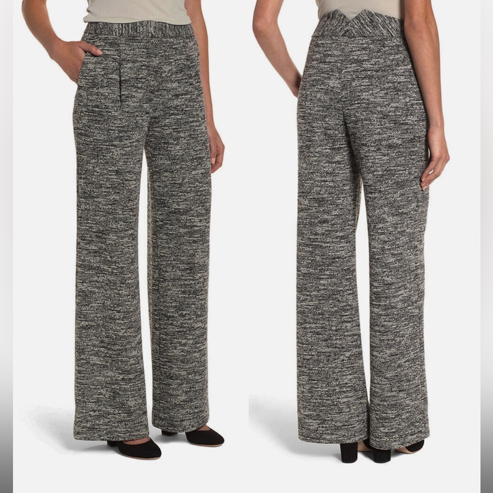 Emerson Rose - Wide Leg Tweed Pants - Size 8 - Picture 4 of 6